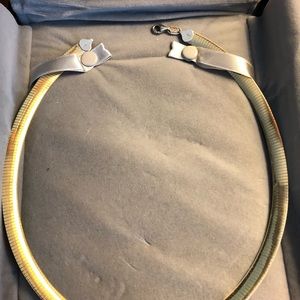 Omega reversible necklace 14k to sterling